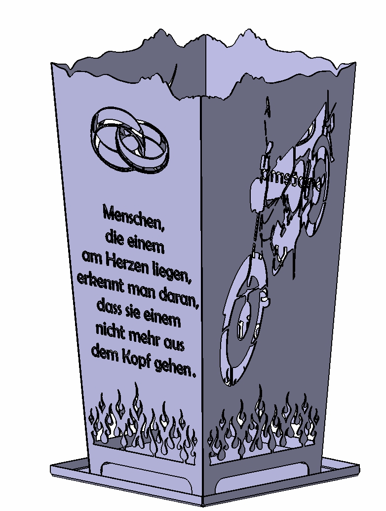 096-FK Feuerkorb Ringe & Simson