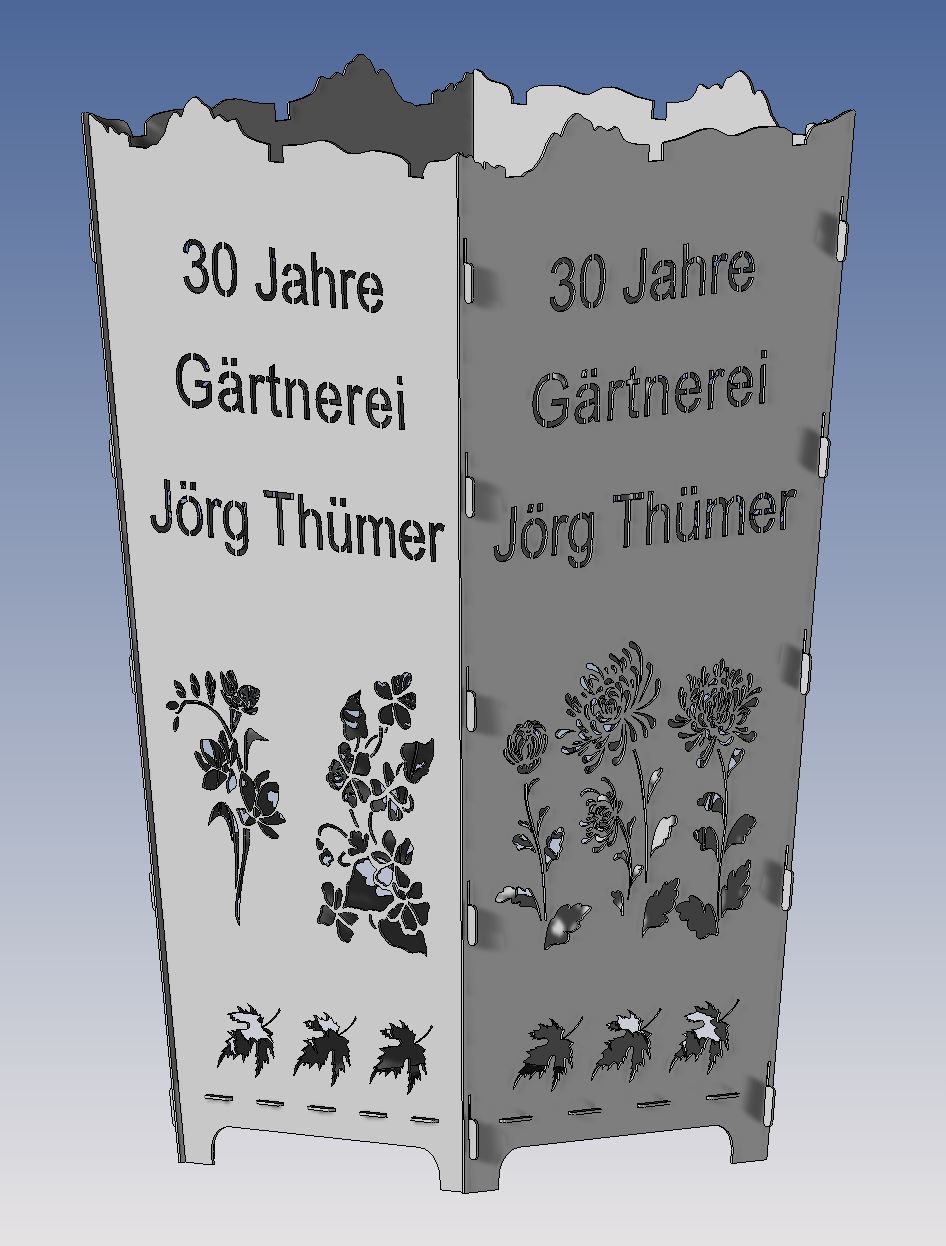  109-FK Firmenjubiläum Gärtnerei
